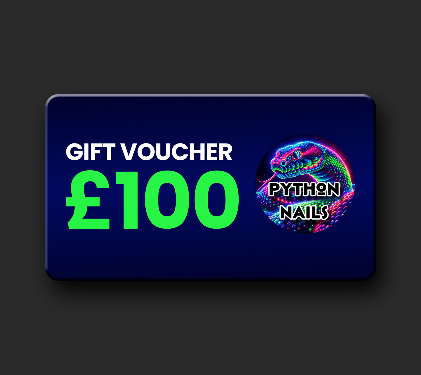 PYTHON E-GIFT CARDS