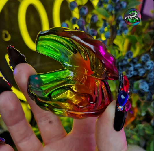 RAINBOW SHELL DISH