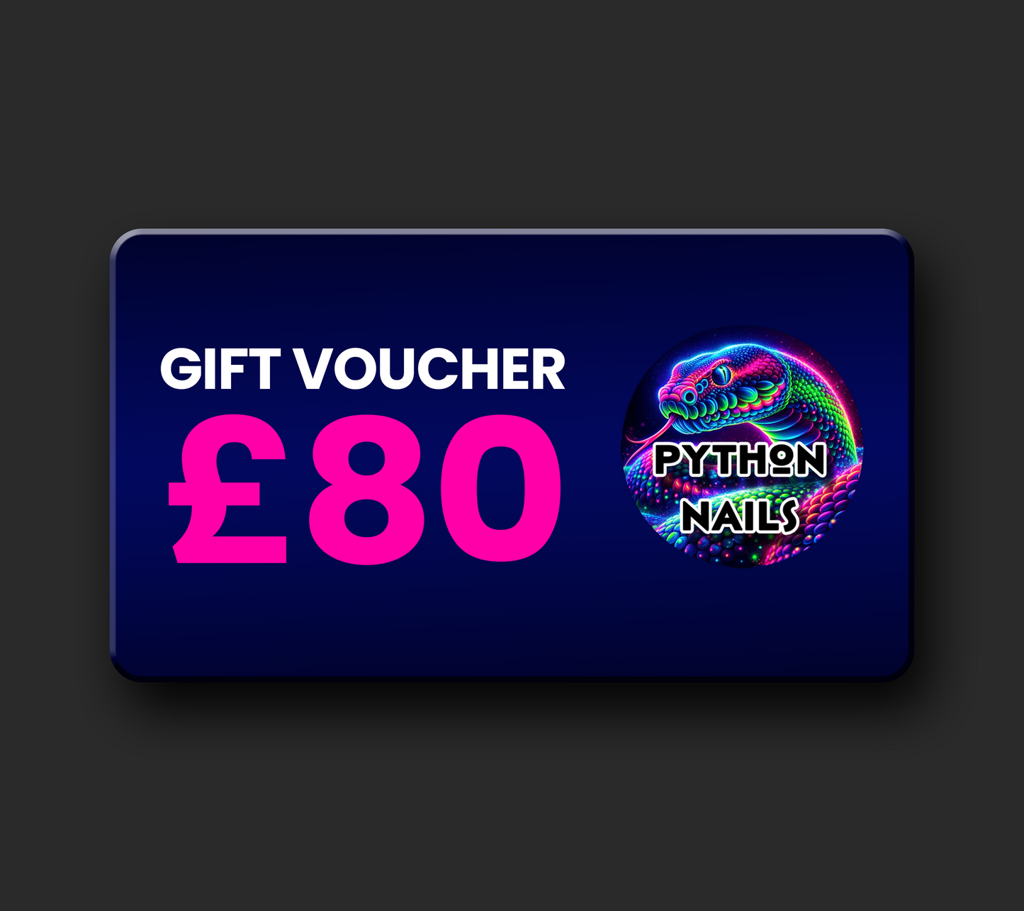 PYTHON E-GIFT CARDS